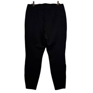 Lafayette 148 Stanton Stretch Milano Pull On Pants Black Size Medium
